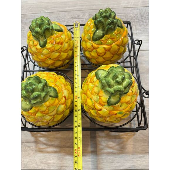 Temp-tations Presentable Ovenware Fresh Crop Small Pineapple Baking Dishes with - Picture 11 of 16